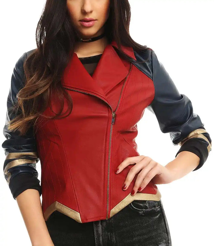 Wonder Woman Leather Jacket for Sale