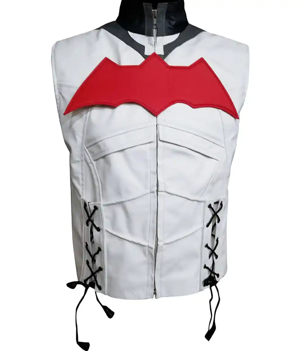 Red Hood Jacket Leather - Arkham Knight Jacket

