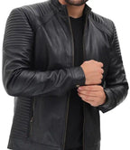 Vintage Leather Racing Jacket