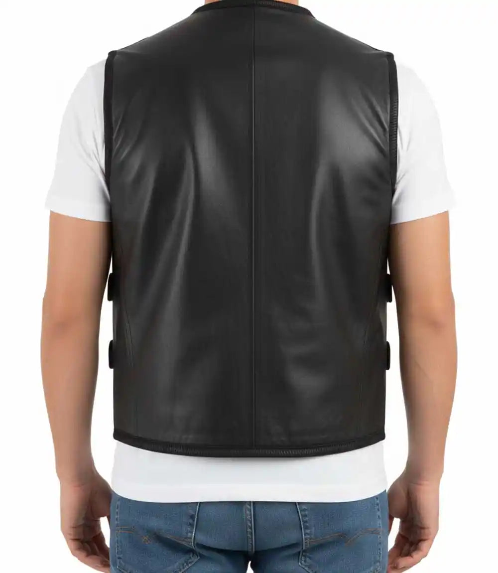 Wesley Snipes Blade Leather Vest