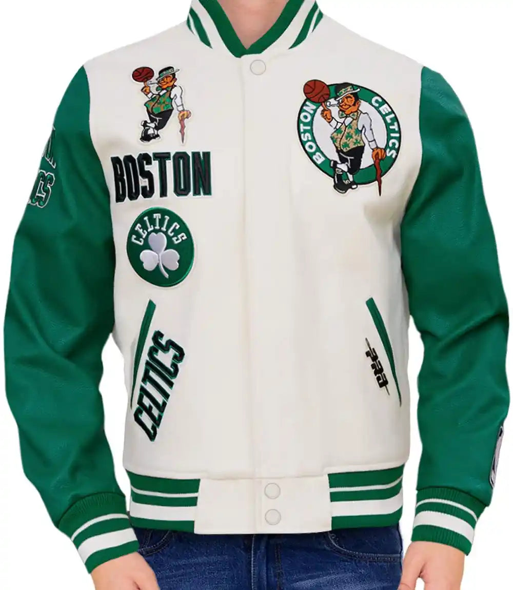 Boston Celtics Jacket Vintage