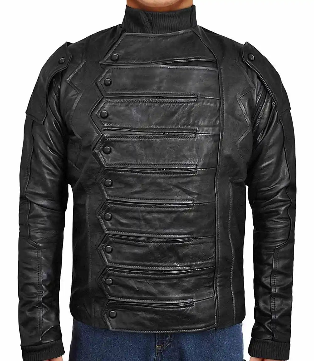 Bucky Barnes Jacket Leather