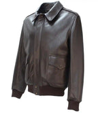 classic bomber jacket leather