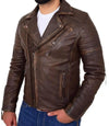Genuine Leather Jacket Motorcycle