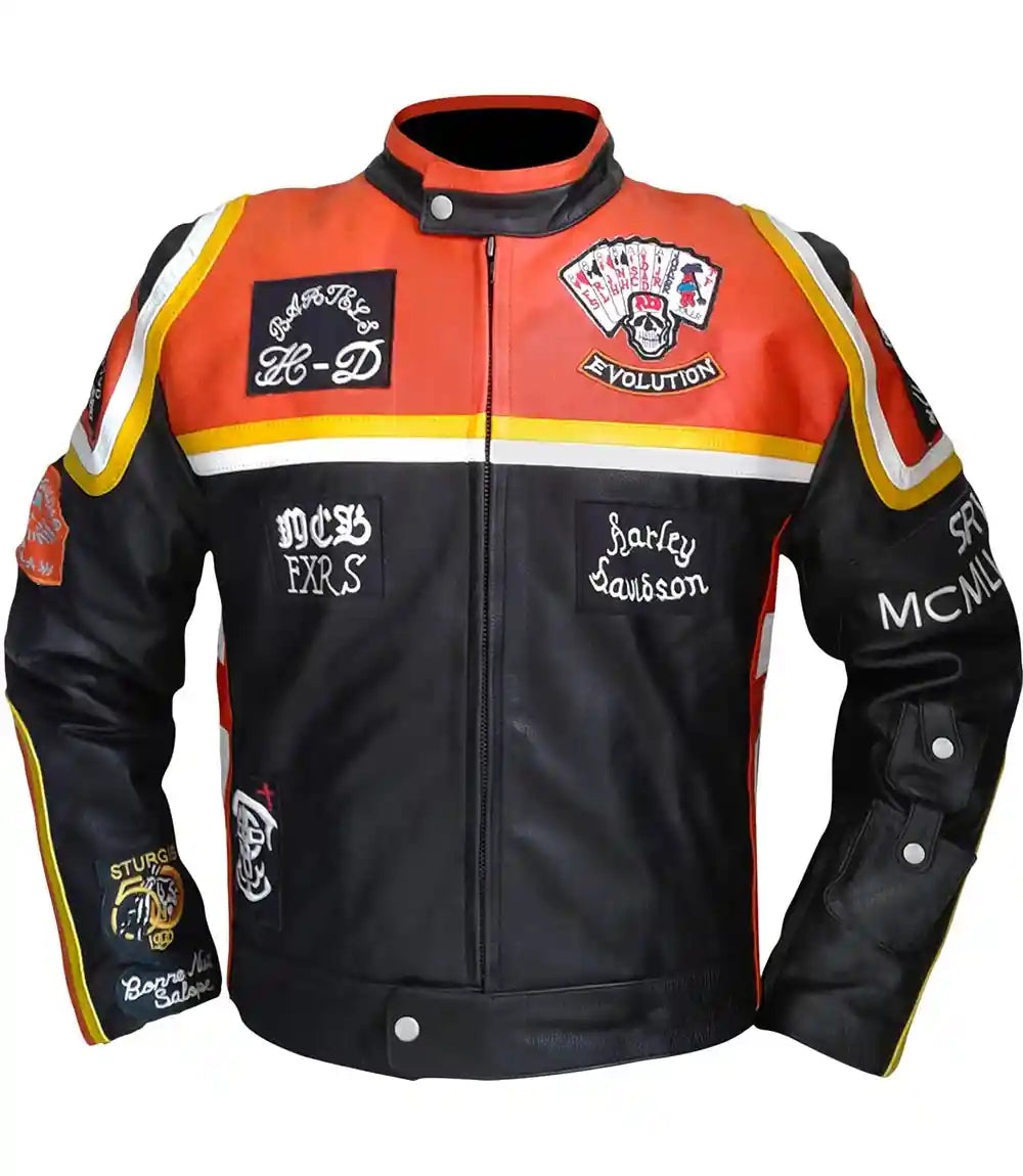 Harley Davidson And The Marlboro Man Leather Jacket

