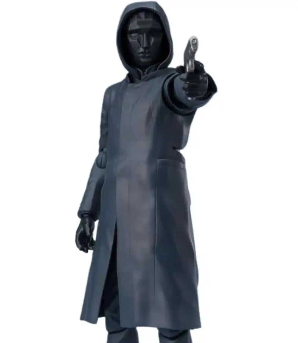 Squid Game Hooded Trench Coat

