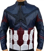 Captain America Motorcycle Leather Jacket for Sale

