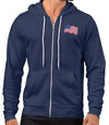 Mens American Flag Zip Up USA Hoodie - MovieStarJacket