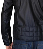 nightwing black leather jacket