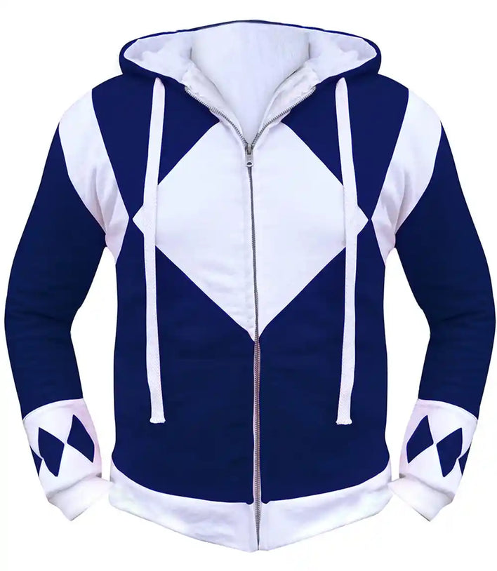 Power Rangers Hoodie Blue