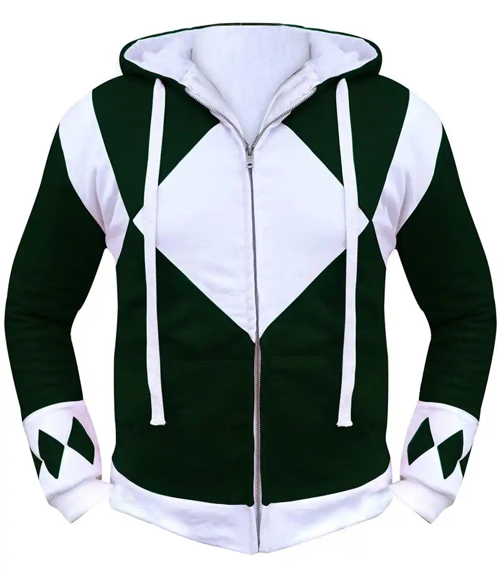 Power Rangers Hoodie Green
