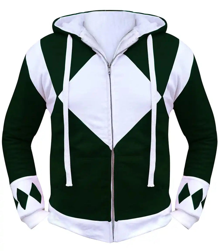 Power Rangers Hoodie Green