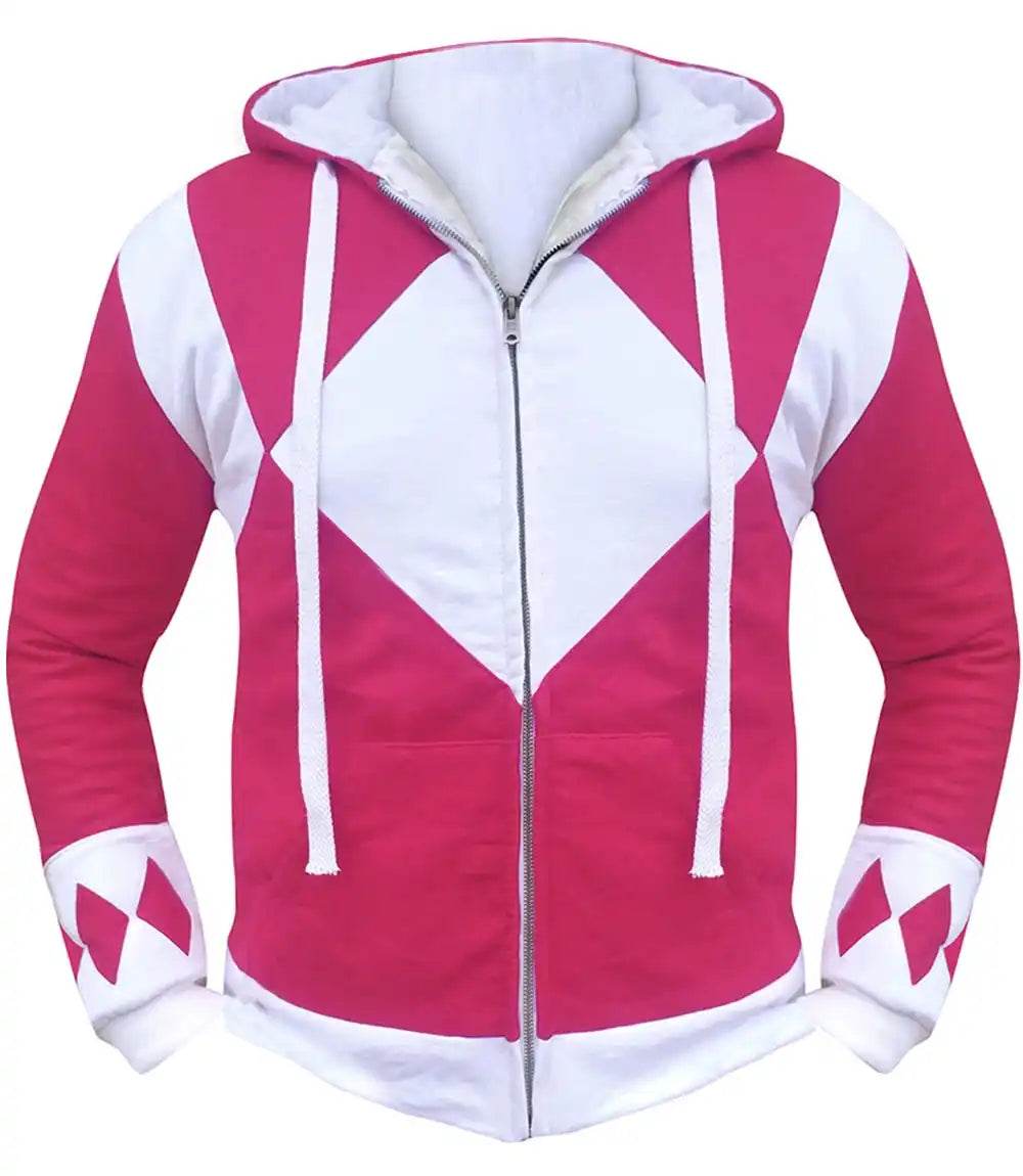 Power Rangers Hoodie Pink