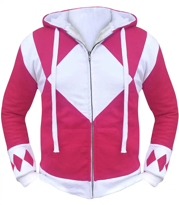 Power Rangers Hoodie Pink