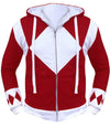 Power Rangers Hoodie Red