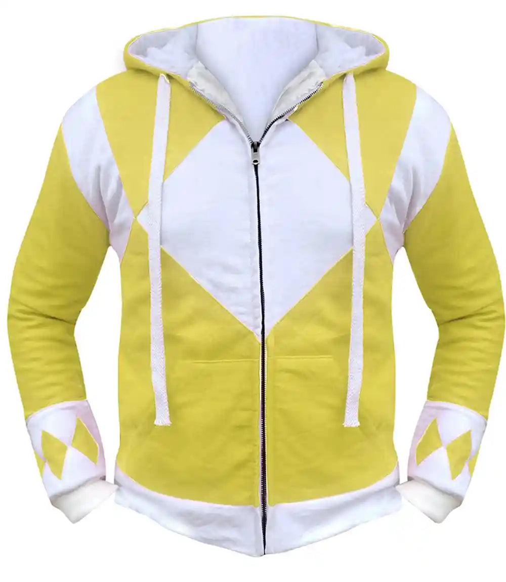 Power Rangers Hoodie yellow