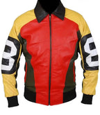 Vintage Leather Bomber Jacket