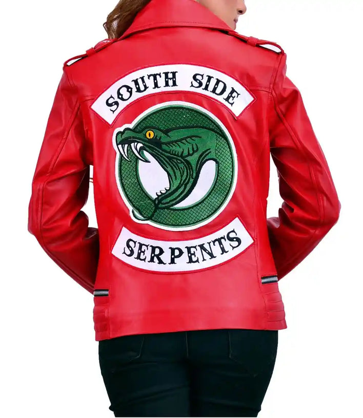 Red Cheryl Blossom Jacket

