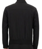 Black jacket on a white background