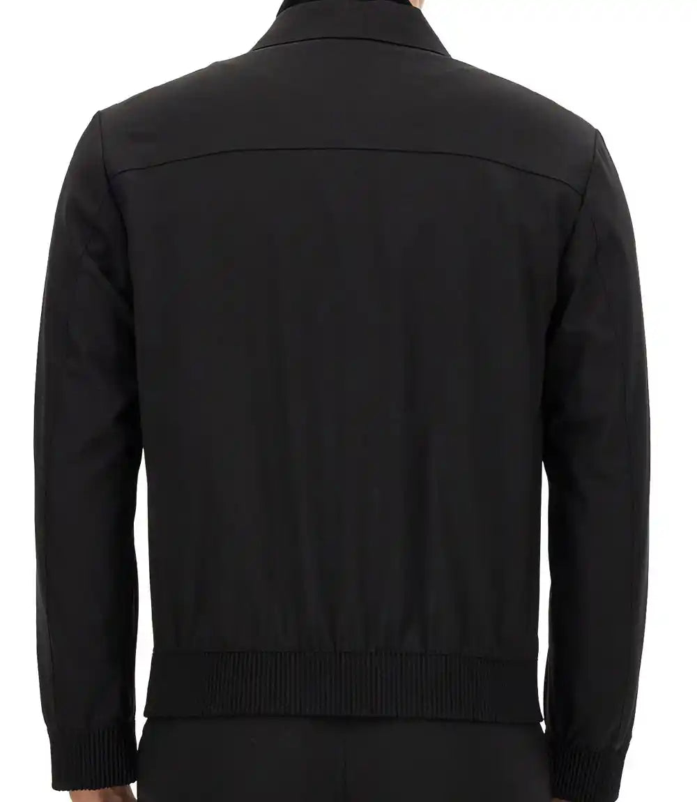 Black jacket on a white background