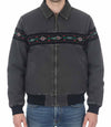 90s Vintage Aztec Tribal Santa Fe Bomber Jacket