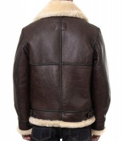 leather fur jacket