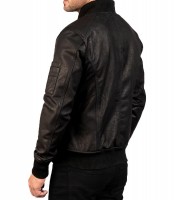 Classic Leather Jacket Retro