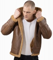 shearling leather jacket