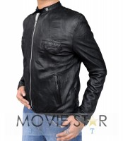 Black Fashion Leather Jacket